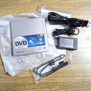 LIKE NEW! Panasonic VW-BN2 DVD Burner Original Box All Accessories+Manual TESTED